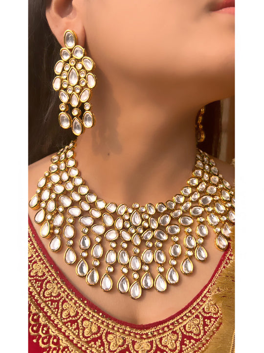 Gulnaaz Bib Necklace Set