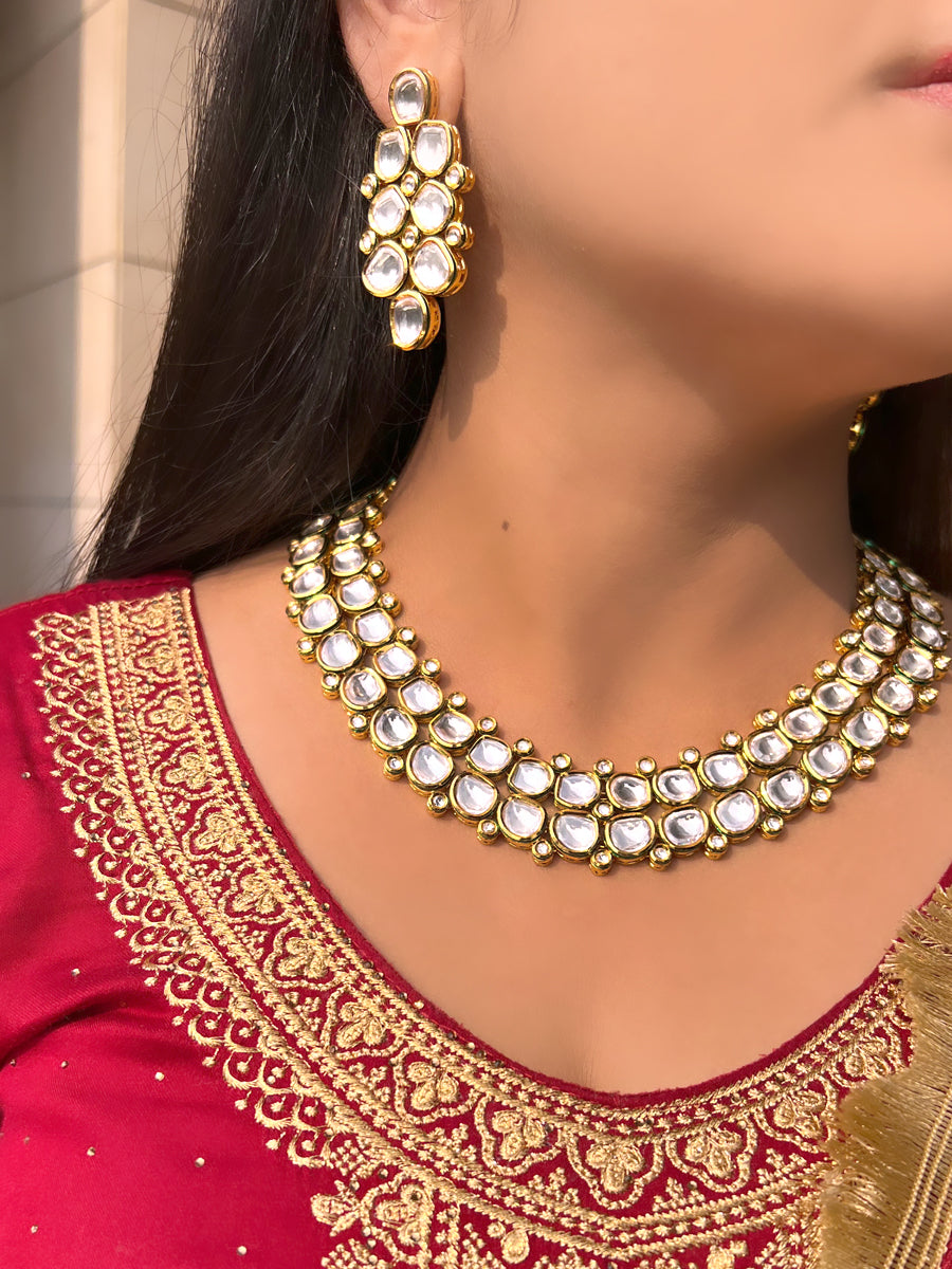 Amrita Bib Necklace Set