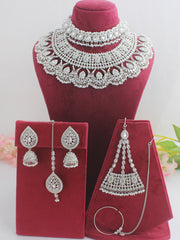 Harshita Bridal Set-Silver