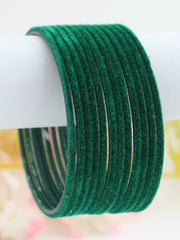 Dhaani Bangle Set-Green