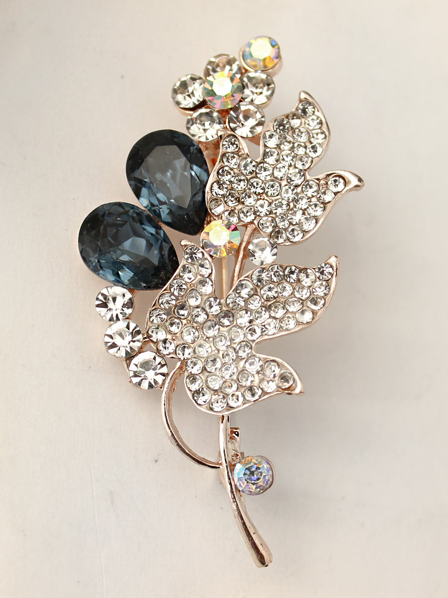 Aayush Pin Broach-Blue