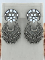 Erina Earrings-Antique Silver