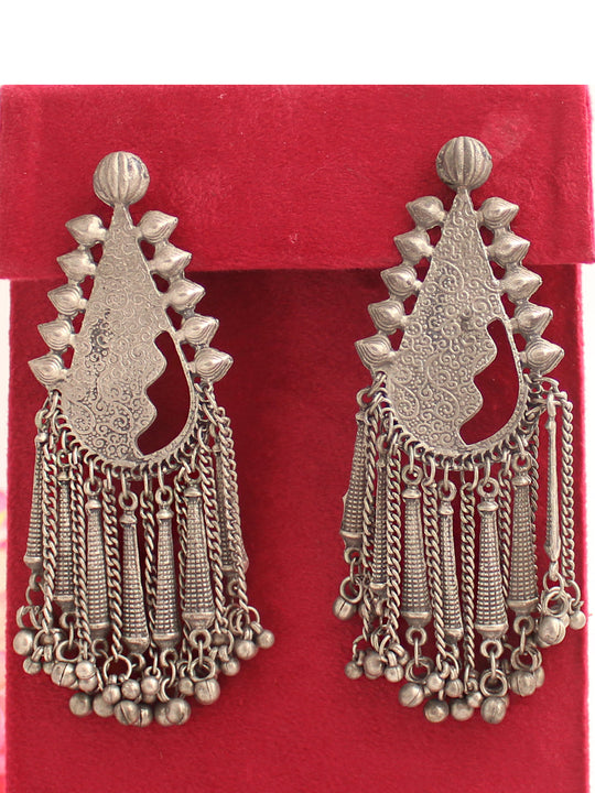 Ramila Earrings-Anteque Silver