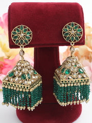 Azzah Earrings-Green