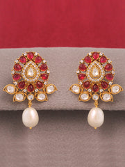 Arpita Earrings-Hot Pink