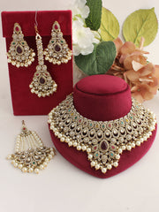 Somya Necklace Set-Muticolor