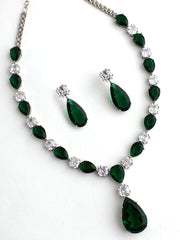 Oxford Necklace Set-Green