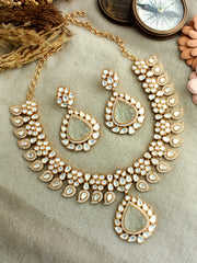 Malaysia Necklace Set-Ivory