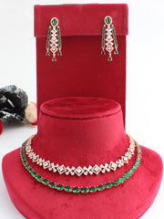 Victoria Necklace Set-Green