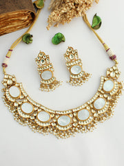 Samiksha Necklace Set-Ivory