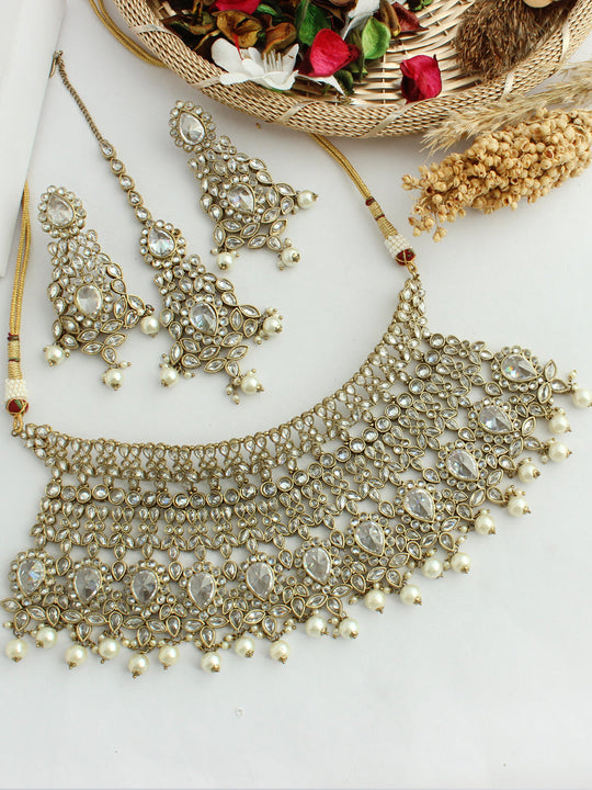 Vianshi Necklace Set-White