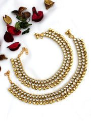 Pakhi Anklet Payal-Gold