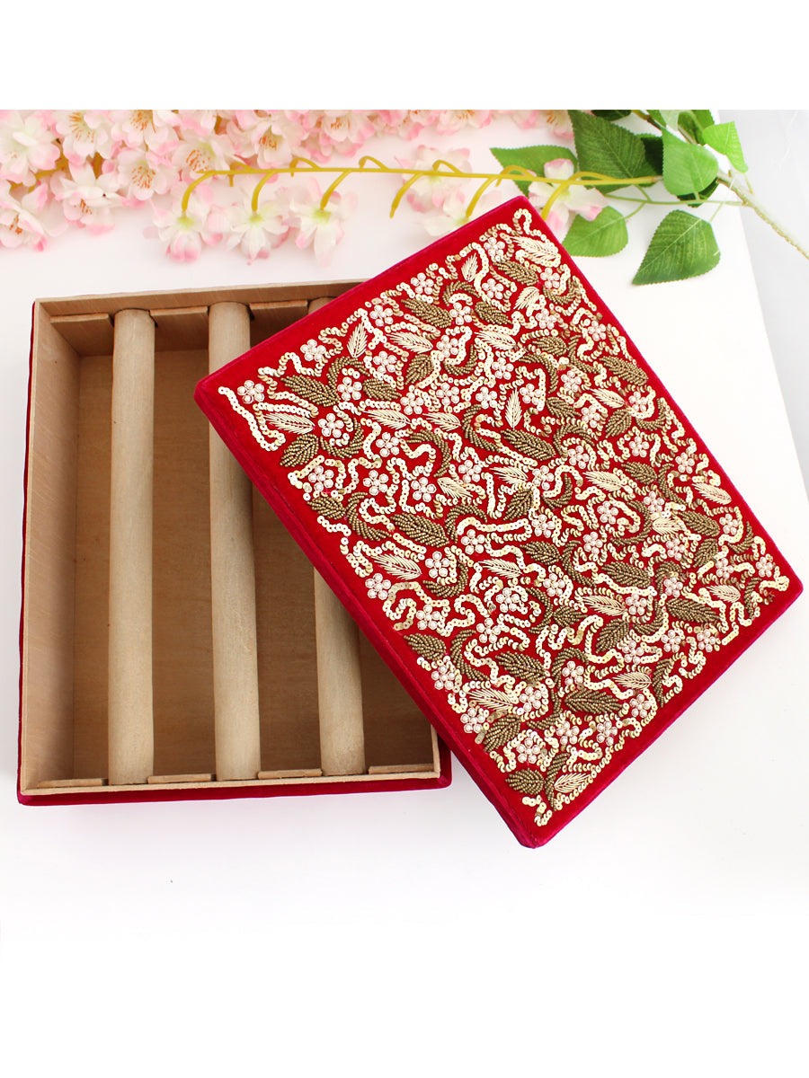 3 Row Bridal Choora Bangle Box