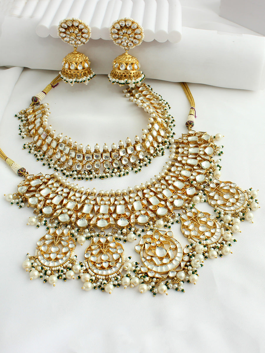 Nitya Bridal Set  - White