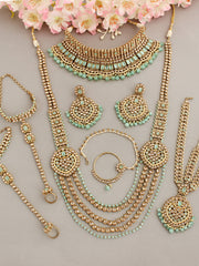 Chetna Bridal Set-Aqua