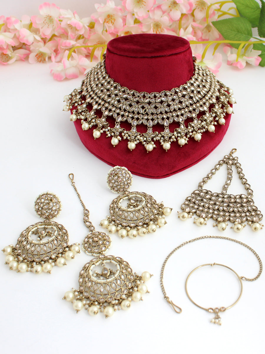 Ishana Bridal Set-Golden