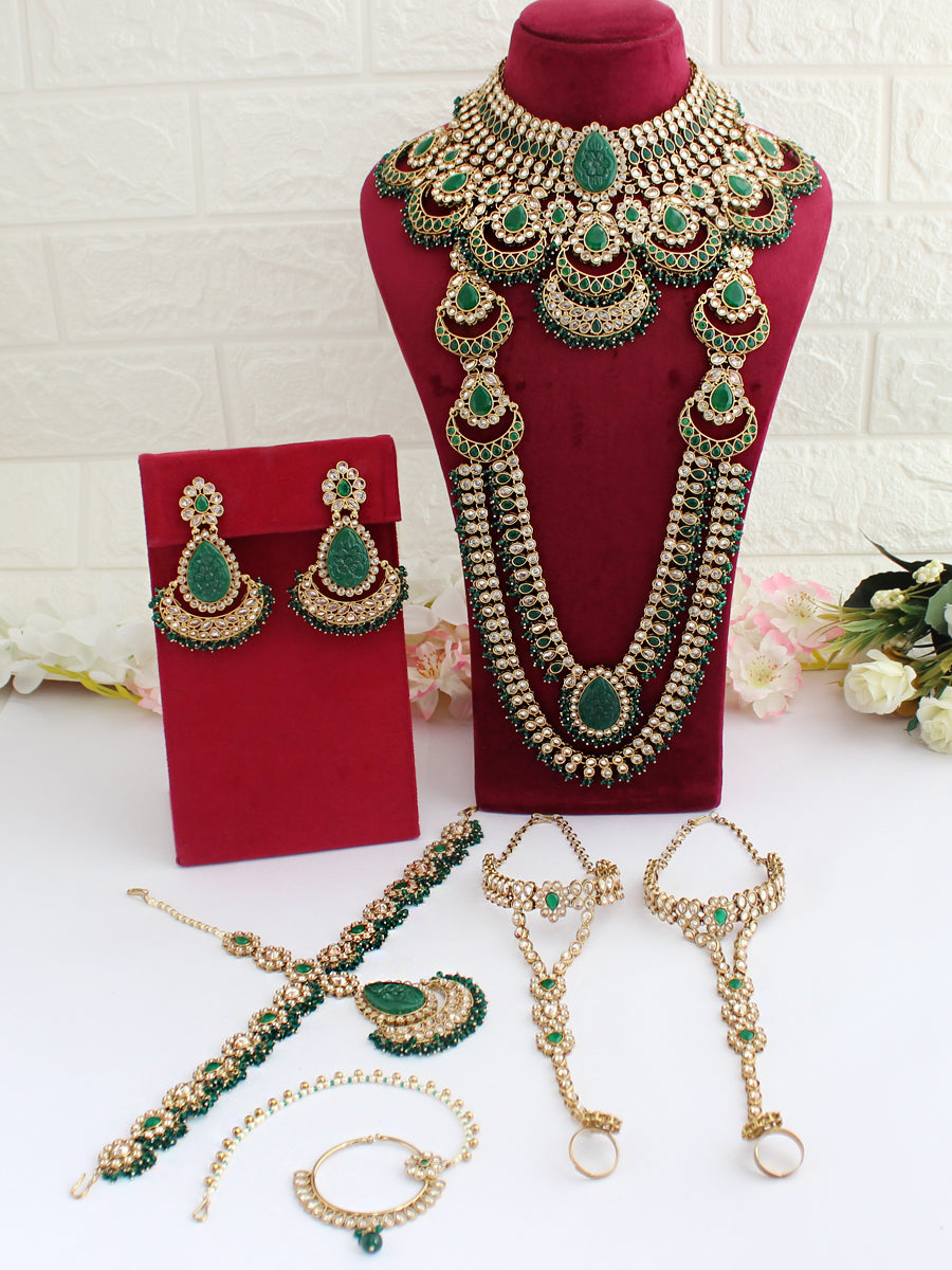 Kamya Bridal Set-Green