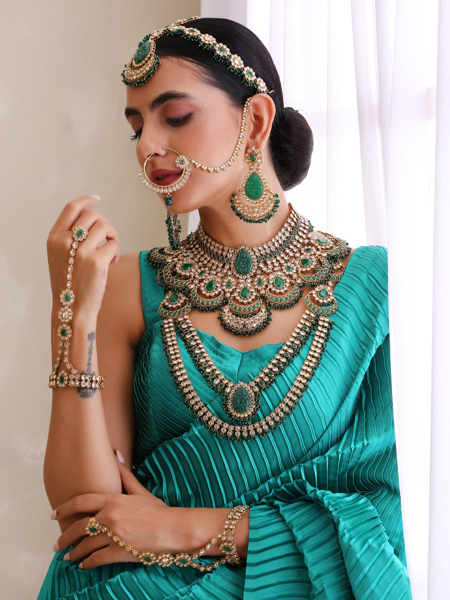 Kamya Bridal Set-Green