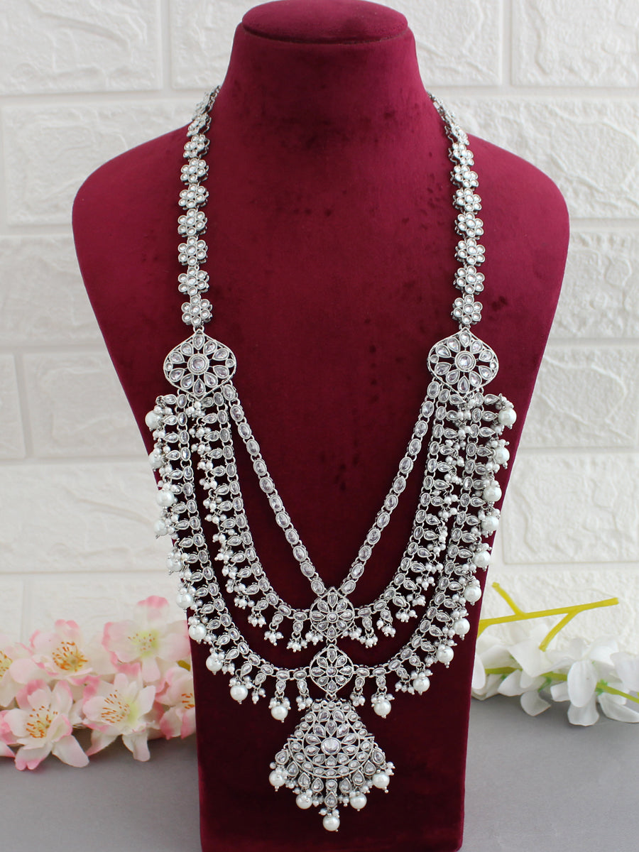 Antra Bridal Set-Silver