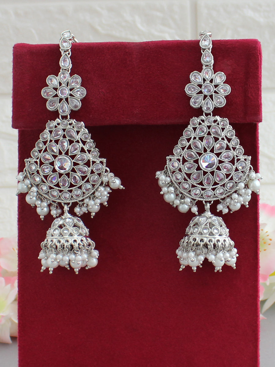 Antra Bridal Set-Silver