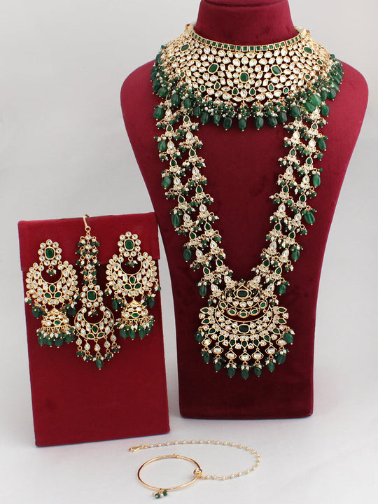 Ankita Bridal Set-Green