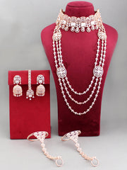 Noshin Bridal Set-Rose Gold