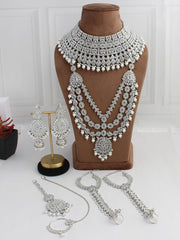 Saanvi Bridal Set-Silver