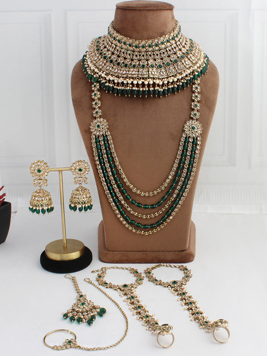 Kavisha Bridal Set-Green