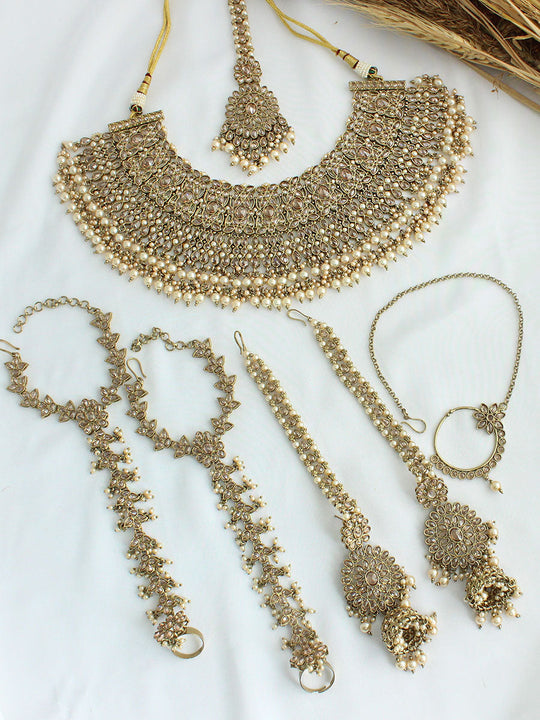 Pakhi Bridal Set-gold