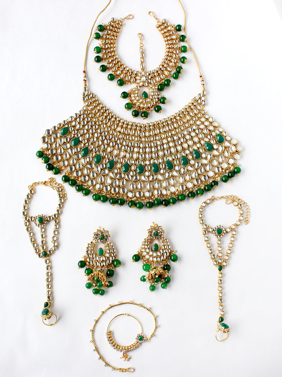 Shahin Bridal Set-Green