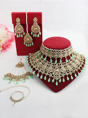 Tamanna Bridal Set--Mint Green