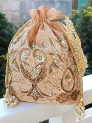 Mehru Potli Bag-beige