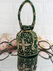 Gunjan Potli Bag-Green