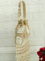 Shanvi Potli Bag-gold