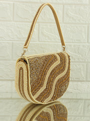 Rimaya Flap Bag-gold