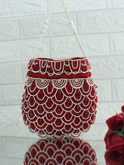 Navya Potli Bag-Maroon