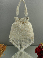 Kayra Potli Bag-Ivory