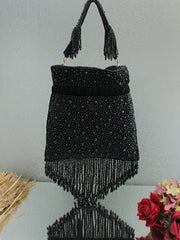 Kayra Potli Bag-Black