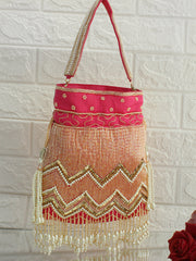 Somya Potli Bag-Hot Pink