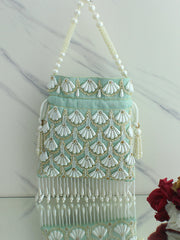 Navika Potli Bag-Mint Green