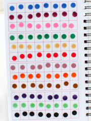 Multi Color Plain Sticker Bindi Book