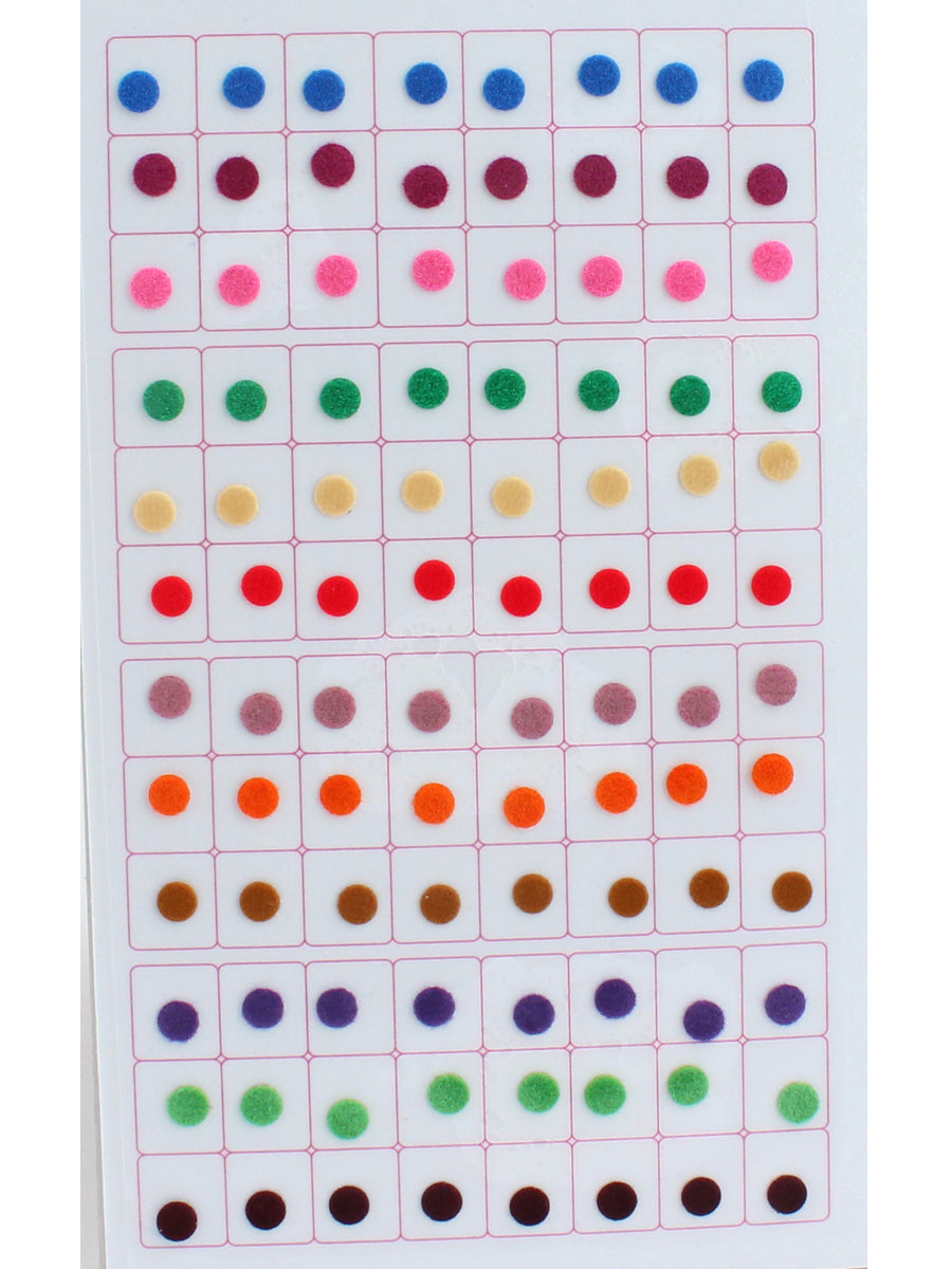 Multi Color Plain Sticker Bindi Book