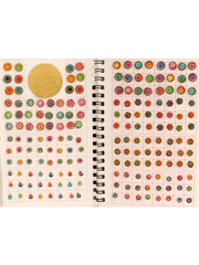 Multi Color Bindi Book with Stone Work and Border- Style-30