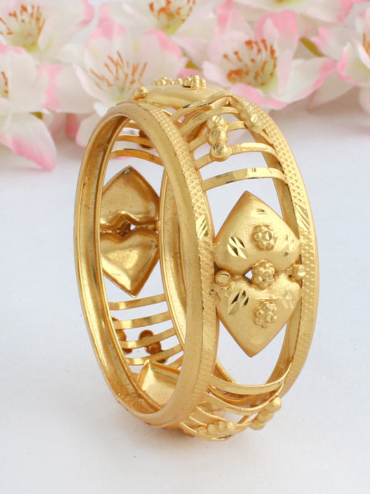 Rukhsaar Bangle-Golden