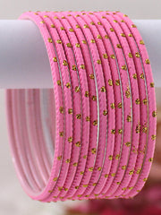 Sia Bangle Set-Pink