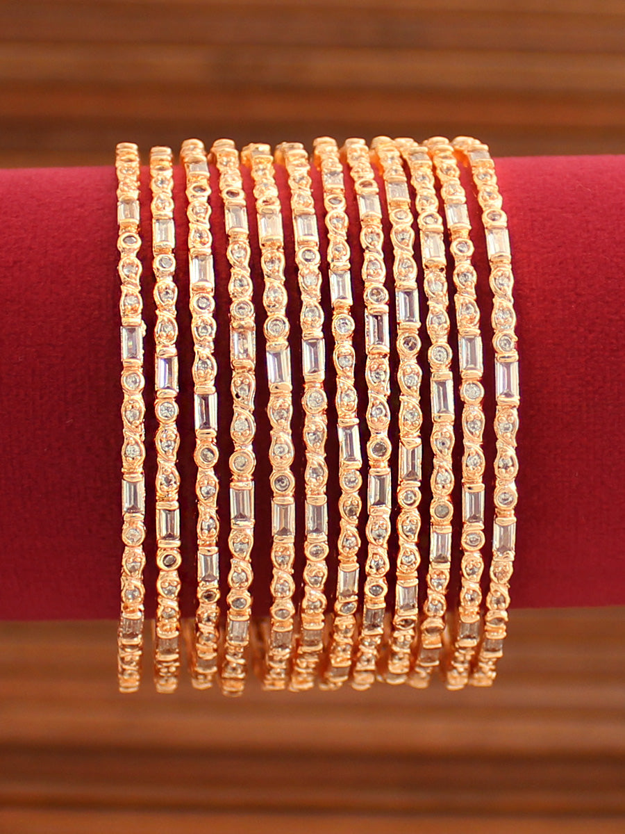 Tarasha Bangle Set Rose Gold