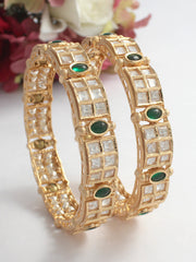 Prisha Bangle Set Green