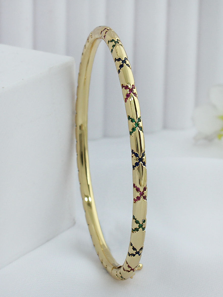 Misha Bangle Bracelet - Gold