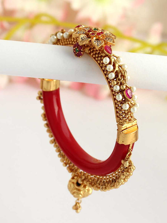 Maya Bangle-Maroon