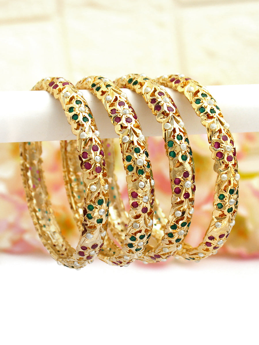 Husna Bangle Set-Multicolor